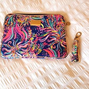 Lilly Pullitzer Laptop Sleeve & Keyring